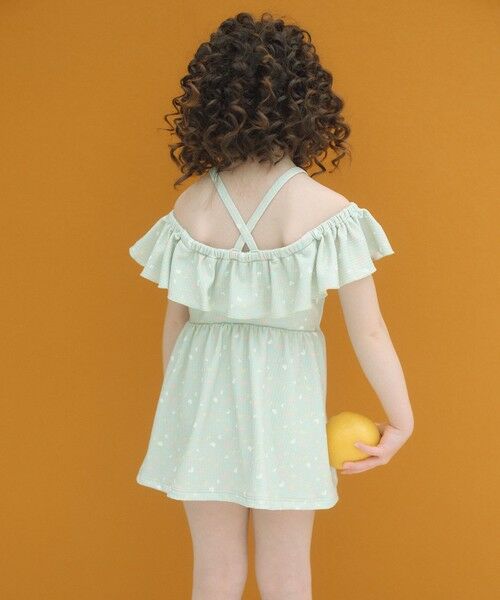 green label relaxing / グリーンレーベル リラクシング 水着・スイムグッズ | ラッフルスイムワンピース マルチモチーフ / 水着 / キッズ 100cm-130cm | 詳細13