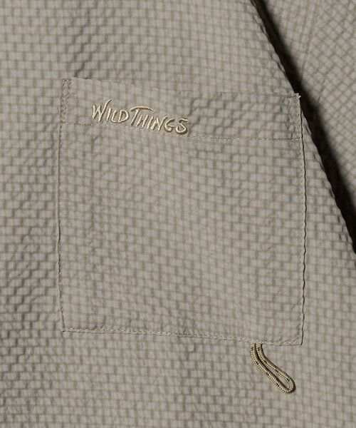 green label relaxing / グリーンレーベル リラクシング シャツ・ブラウス | 【別注】＜WILD THINGS＞ ポケット プルオーバー Tシャツ / キッズ 140cm-160cm | 詳細8