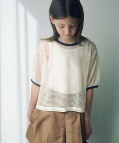 green label relaxing / グリーンレーベル リラクシング カットソー | メッシュTシャツ＋タンクトップ セット / キッズ  140cm-160cm