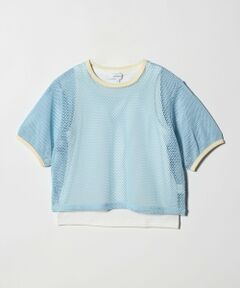 green label relaxing / グリーンレーベル リラクシング カットソー | メッシュTシャツ＋タンクトップ セット / キッズ  140cm-160cm