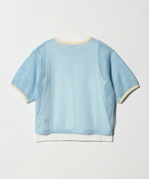 green label relaxing / グリーンレーベル リラクシング カットソー | メッシュTシャツ＋タンクトップ セット / キッズ  140cm-160cm | 詳細7