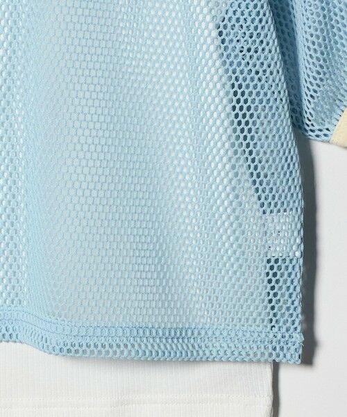 green label relaxing / グリーンレーベル リラクシング カットソー | メッシュTシャツ＋タンクトップ セット / キッズ  140cm-160cm | 詳細10