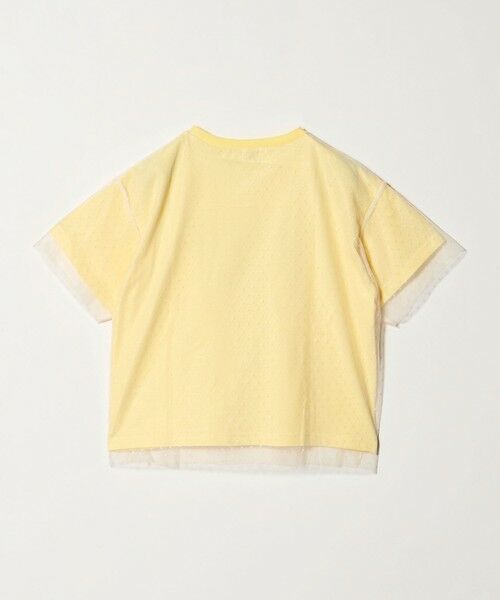 green label relaxing / グリーンレーベル リラクシング カットソー | チュール ドッキング  Tシャツ / キッズ 140cm-160cm | 詳細4