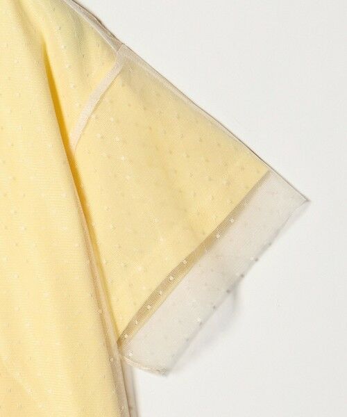 green label relaxing / グリーンレーベル リラクシング カットソー | チュール ドッキング  Tシャツ / キッズ 140cm-160cm | 詳細6