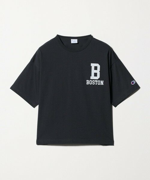 green label relaxing / グリーンレーベル リラクシング カットソー | ＜Champion＞ボストン ショートスリーブ Tシャツ / キッズ 140cm-160cm | 詳細8