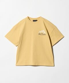 green label relaxing / グリーンレーベル リラクシング カットソー | 【別注】＜WILD THINGS＞ マウンテン ショートスリーブ Tシャツ / キッズ 140cm-160cm