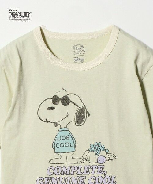 green label relaxing / グリーンレーベル リラクシング カットソー | 【別注】＜FRUIT OF THE LOOM × PEANUTS＞リンガーTシャツ / キッズ  140cm-150cm | 詳細8