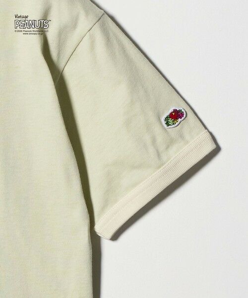 green label relaxing / グリーンレーベル リラクシング カットソー | 【別注】＜FRUIT OF THE LOOM × PEANUTS＞リンガーTシャツ / キッズ  140cm-150cm | 詳細9