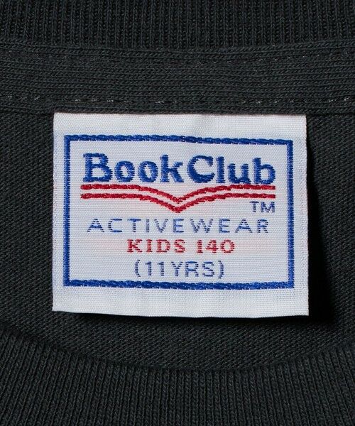 green label relaxing / グリーンレーベル リラクシング カットソー | 【別注】＜BOOK CLUB＞ロゴ Tシャツ / キッズ 140cm-150cm | 詳細15