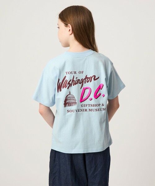 green label relaxing / グリーンレーベル リラクシング カットソー | 【別注】＜BOOK CLUB＞ロゴ Tシャツ / キッズ 140cm-150cm | 詳細17