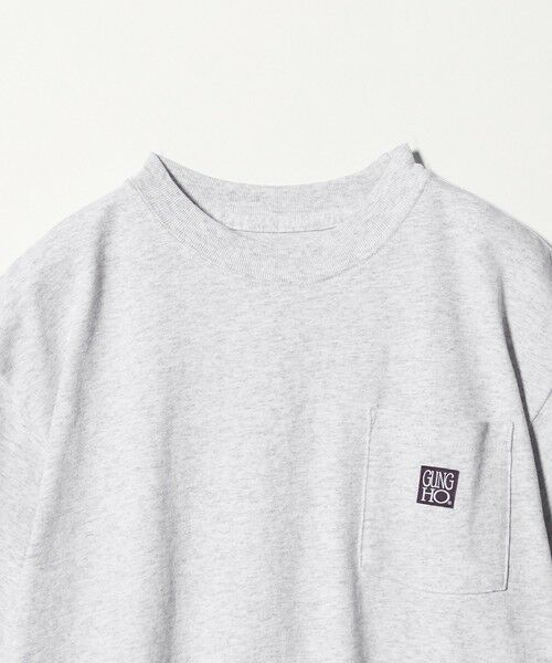 green label relaxing / グリーンレーベル リラクシング カットソー | 【別注】＜GUNG HO＞ポケット Tシャツ / キッズ 140cm—150cm | 詳細1