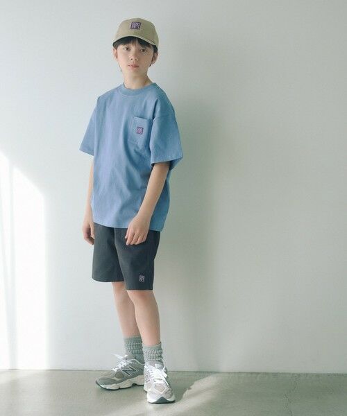 green label relaxing / グリーンレーベル リラクシング カットソー | 【別注】＜GUNG HO＞ポケット Tシャツ / キッズ 140cm—150cm | 詳細5