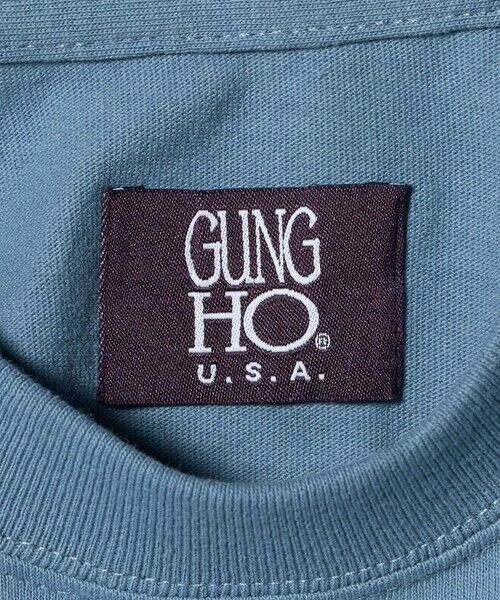 green label relaxing / グリーンレーベル リラクシング カットソー | 【別注】＜GUNG HO＞ポケット Tシャツ / キッズ 140cm—150cm | 詳細13