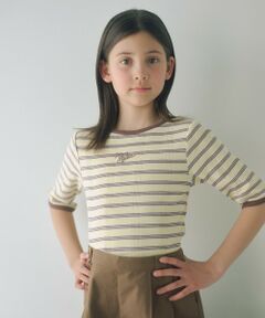 green label relaxing / グリーンレーベル リラクシング カットソー | 【別注】＜Robert P. Miller＞5分袖 Tシャツ / キッズ  140cm-150cm