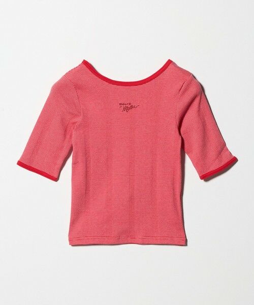 green label relaxing / グリーンレーベル リラクシング カットソー | 【別注】＜Robert P. Miller＞5分袖 Tシャツ / キッズ  140cm-150cm | 詳細3