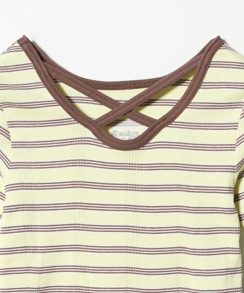 green label relaxing / グリーンレーベル リラクシング カットソー | 【別注】＜Robert P. Miller＞5分袖 Tシャツ / キッズ  140cm-150cm | 詳細12