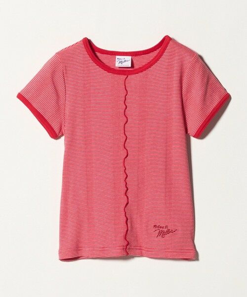 green label relaxing / グリーンレーベル リラクシング カットソー | 【別注】＜Robert P. Miller＞メローＴシャツ / キッズ 140cm-150cm（RED）