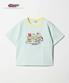 green label relaxing / グリーンレーベル リラクシング カットソー | 【別注】＜The Powerpuff Girls＞ リンガー Tシャツ / キッズ 140cmー150cm