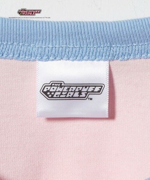 green label relaxing / グリーンレーベル リラクシング カットソー | 【別注】＜The Powerpuff Girls＞ リンガー Tシャツ / キッズ 140cmー150cm | 詳細9