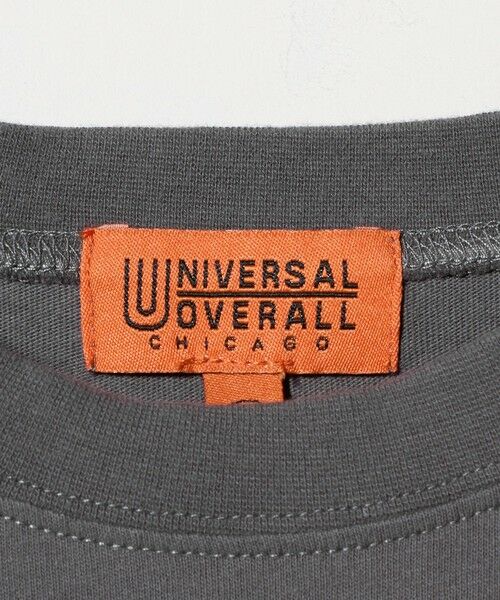 green label relaxing / グリーンレーベル リラクシング カットソー | 【別注】＜UNIVERSAL OVERALL＞ロゴ Tシャツ / キッズ  140cm-160cm | 詳細11