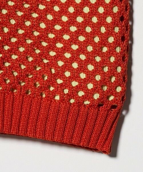 green label relaxing / グリーンレーベル リラクシング ベスト | サマーニットベスト ＋ キャミ セット / キッズ 140cm-160cm | 詳細6