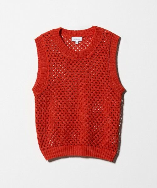 green label relaxing / グリーンレーベル リラクシング ベスト | サマーニットベスト ＋ キャミ セット / キッズ 140cm-160cm | 詳細7