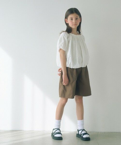 green label relaxing / グリーンレーベル リラクシング ショート・ハーフ・半端丈パンツ | 【別注】＜GUNG HO＞ショート パンツ / キッズ 140cm-150cm | 詳細6