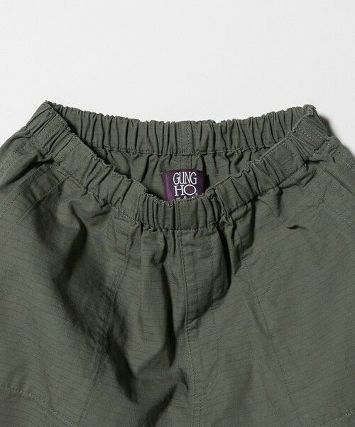 green label relaxing / グリーンレーベル リラクシング ショート・ハーフ・半端丈パンツ | 【別注】＜GUNG HO＞ショート パンツ / キッズ 140cm-150cm | 詳細15