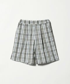 green label relaxing / グリーンレーベル リラクシング ショート・ハーフ・半端丈パンツ | チェック ハーフパンツ キッズ / 140cm—160cm