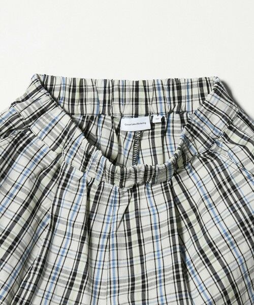 green label relaxing / グリーンレーベル リラクシング ショート・ハーフ・半端丈パンツ | チェック ハーフパンツ キッズ / 140cm—160cm | 詳細2