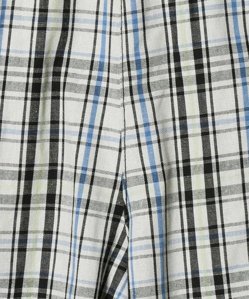 green label relaxing / グリーンレーベル リラクシング ショート・ハーフ・半端丈パンツ | チェック ハーフパンツ キッズ / 140cm—160cm | 詳細3