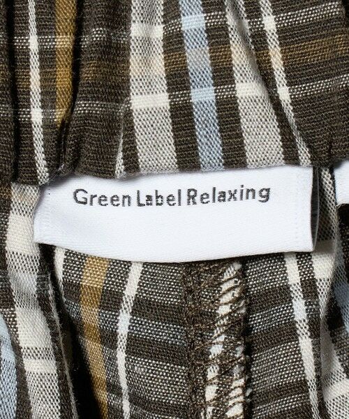 green label relaxing / グリーンレーベル リラクシング ショート・ハーフ・半端丈パンツ | チェック ハーフパンツ キッズ / 140cm—160cm | 詳細13