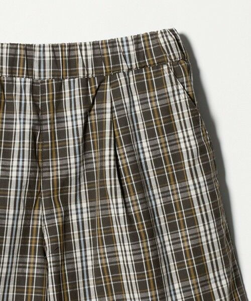 green label relaxing / グリーンレーベル リラクシング ショート・ハーフ・半端丈パンツ | チェック ハーフパンツ キッズ / 140cm—160cm | 詳細5