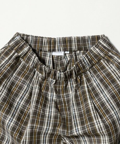 green label relaxing / グリーンレーベル リラクシング ショート・ハーフ・半端丈パンツ | チェック ハーフパンツ キッズ / 140cm—160cm | 詳細8