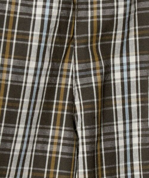 green label relaxing / グリーンレーベル リラクシング ショート・ハーフ・半端丈パンツ | チェック ハーフパンツ キッズ / 140cm—160cm | 詳細12