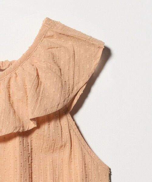 green label relaxing / グリーンレーベル リラクシング ロング・マキシ丈ワンピース | ドットフリルワンピース / キッズ 140cm-160cm | 詳細5