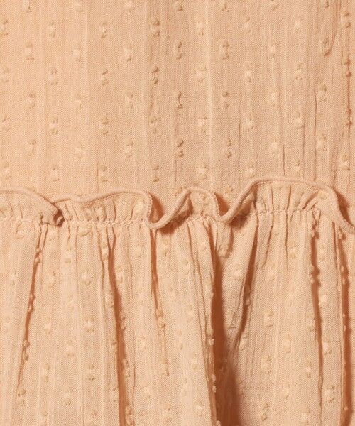 green label relaxing / グリーンレーベル リラクシング ロング・マキシ丈ワンピース | ドットフリルワンピース / キッズ 140cm-160cm | 詳細8