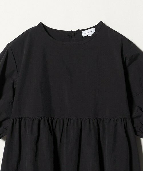 green label relaxing / グリーンレーベル リラクシング ロング・マキシ丈ワンピース | バックリボン タッサー ワンピース / キッズ 140cm-160cm | 詳細3