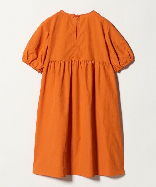 green label relaxing / グリーンレーベル リラクシング ロング・マキシ丈ワンピース | バックリボン タッサー ワンピース / キッズ 140cm-160cm | 詳細5