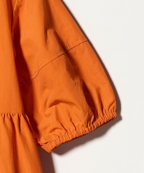 green label relaxing / グリーンレーベル リラクシング ロング・マキシ丈ワンピース | バックリボン タッサー ワンピース / キッズ 140cm-160cm | 詳細7