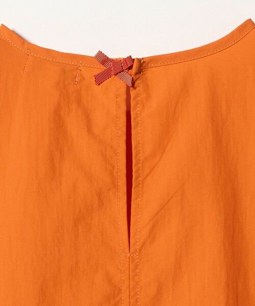 green label relaxing / グリーンレーベル リラクシング ロング・マキシ丈ワンピース | バックリボン タッサー ワンピース / キッズ 140cm-160cm | 詳細10