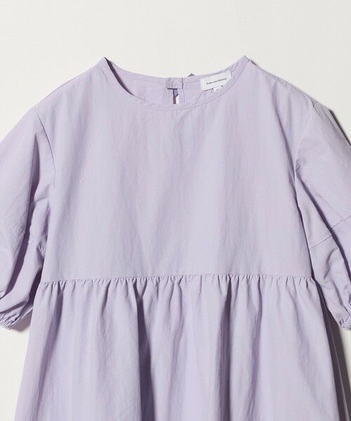 green label relaxing / グリーンレーベル リラクシング ロング・マキシ丈ワンピース | バックリボン タッサー ワンピース / キッズ 140cm-160cm | 詳細15