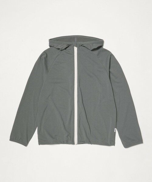 green label relaxing / グリーンレーベル リラクシング パーカー | UVパーカー/ キッズ 140cm-150cm（DK.GRAY）