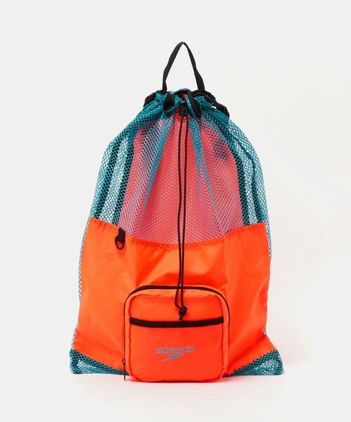green label relaxing / グリーンレーベル リラクシング リュック・バックパック | ＜SPEEDO＞ポケッタブル メッシュバッグ / リュック / キッズ（TURQUOISE）