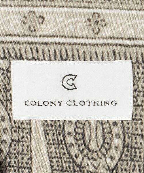 green label relaxing / グリーンレーベル リラクシング シャツ・ブラウス | ＜COLONY CLOTHING＞オープンカラー バティック シャツ | 詳細8