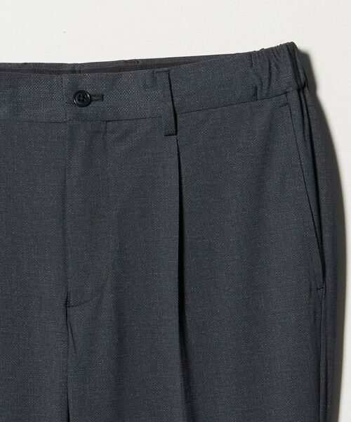 green label relaxing / グリーンレーベル リラクシング スラックス・ドレスパンツ | A+ air PE/PU トリコット プリント スタンダード 1プリーツ スラックス -ストレッチ・接触冷感・通気性- | 詳細16