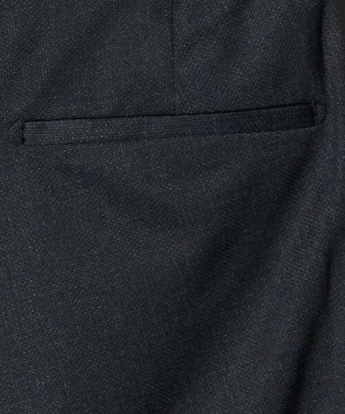 green label relaxing / グリーンレーベル リラクシング スラックス・ドレスパンツ | A+ air PE/PU トリコット プリント スタンダード 1プリーツ スラックス -ストレッチ・接触冷感・通気性- | 詳細10