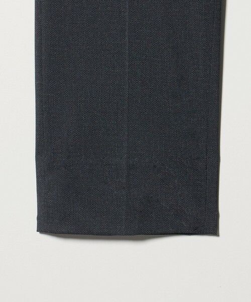 green label relaxing / グリーンレーベル リラクシング スラックス・ドレスパンツ | A+ air PE/PU トリコット プリント スタンダード 1プリーツ スラックス -ストレッチ・接触冷感・通気性- | 詳細12