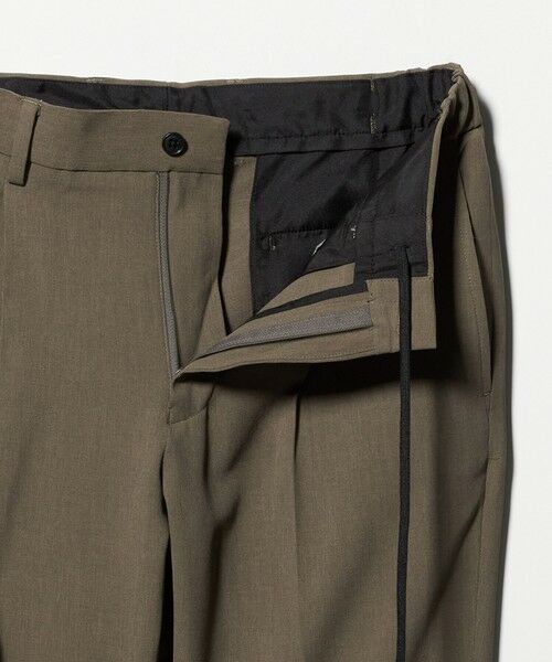 green label relaxing / グリーンレーベル リラクシング スラックス・ドレスパンツ | A+ air メッシュ スタンダード 1プリーツ スラックス -ストレッチ・吸水速乾- | 詳細21