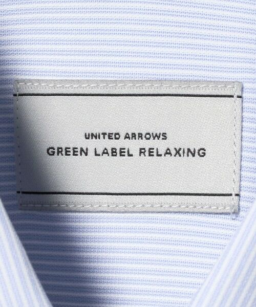 green label relaxing / グリーンレーベル リラクシング シャツ・ブラウス | A+ COOL Pトリコット ナローストライプ スタンダード ボタンダウン 半袖 ドレスシャツ -ストレッチ・イージーアイロン・接触冷感・吸水速乾- | 詳細21
